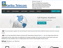 Tablet Screenshot of karibuonline.us